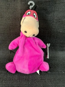 Vintage Warner Bros Studio Store Cartoon Network Dino Bean Bag Plush Flinstones - Picture 1 of 5