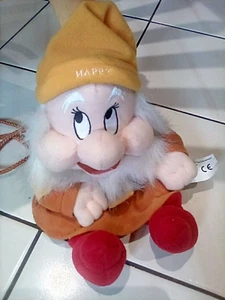 DISNEY HAPPY FROM SNOW WHITE & THE SEVEN DWARFS CHILDS MINI BACKPACK - Picture 1 of 2