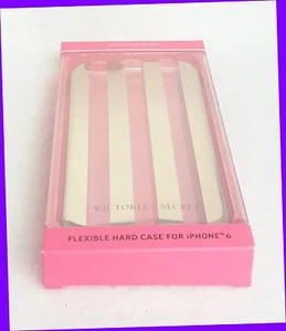 1 Victoria's Secret GOLD KLARE STREIFEN iPhone 6 Handy Hart Flexible Hülle iPhone 6 - Bild 1 von 4