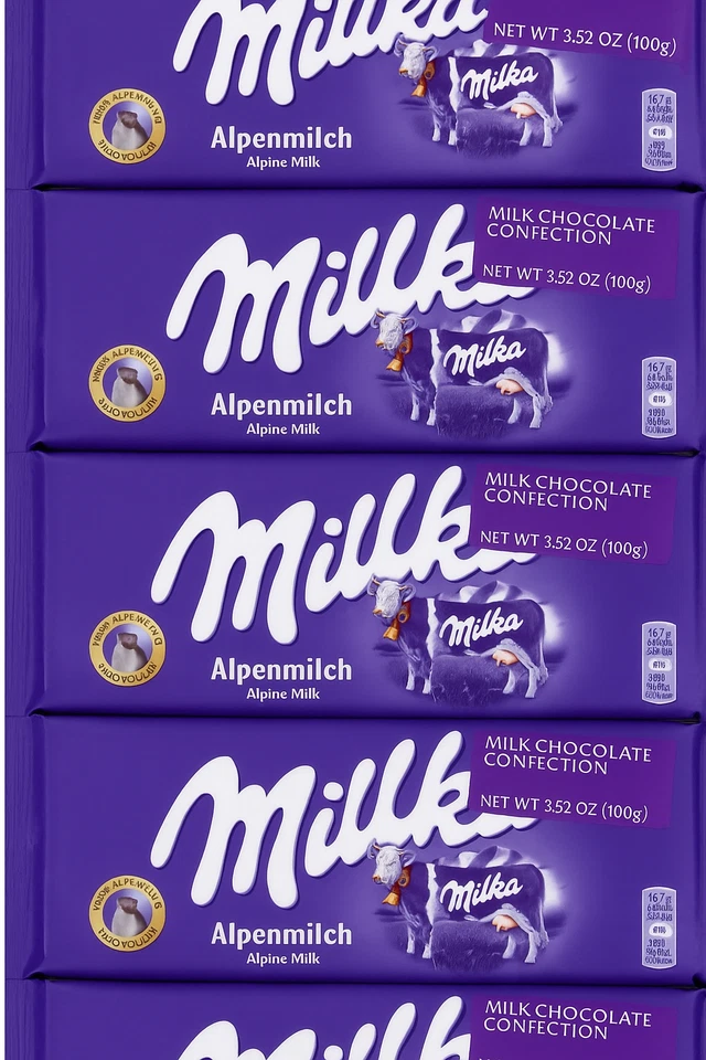 Milka Leche Chocolate Confección, Leche Alpina 3.52 OZ Paquete de 5 ¡¡¡¡Envío Gratis!!!!! Foto 1 de 4