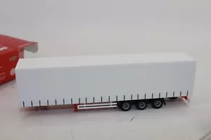 Herpa 075664 Lowliner Gardinenplanenauflieger 3 achs 1:87 H0 NEU in OVP - Bild 1 von 7