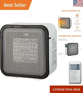 Lightweight Mini Space Heater - Fast Heating 500W for Indoor Home and Office Use - Picture 1 of 8