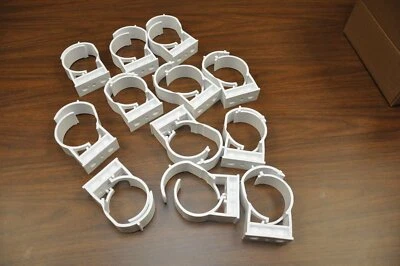 SNAPNSTRUT SNS79-93HS,qty 12 White PP Hanger for 3"PVC pipe,conduit or cable.made USA