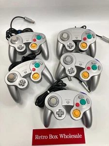Nintendo GameCube Offizieller Silvar Controller Gamepad DOL-003 5 Stück - Bild 1 von 11