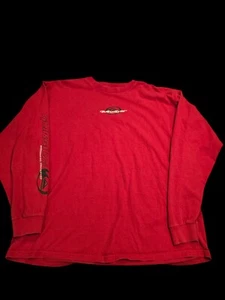 Vintage Quiksilver Y2K Long Sleeve Snowboarding Skate T Shirt XL - Picture 1 of 9