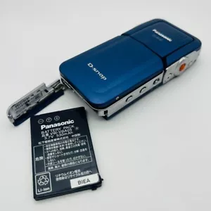 Panasonic D Snap SV-AV50 Compact Digital Camcorder Blue Used From Japan - Picture 1 of 12