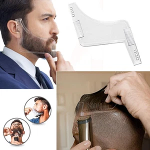 ACCESSORIO DOPPIO PETTINE TRASPARENTE MODELLARE BAFFI BARBA PIZZETTI FRONTE - Foto 1 di 8