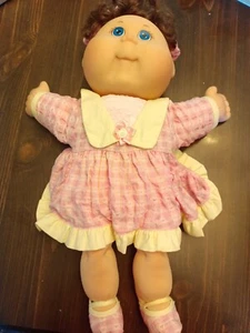 18" Cabbage Patch doll 20th anniversery 1983-2003 signed pink dress - Picture 1 of 10