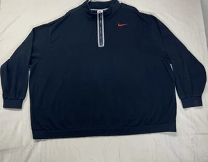 Nike Quarter Zip Sweatshirt 3XL Damen schwarz Pullover Swoosh beidseitig - Bild 1 von 10