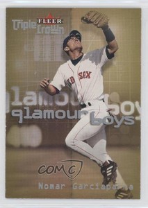 2001 Fleer Triple Crown Glamour Boys Nomar Garciaparra #9GB