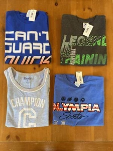 Lot of 4 Youth Unisex Athletic Clothing, Olympia Sports Shirts&Tank Tops, Size M - Picture 1 of 6