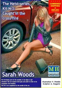 Master Box 24066 The Heist Serie #3. Sarah Wood. Modellbausatz im Maßstab 1:24 - Bild 1 von 12