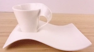 Villeroy & Boch New Wave Caffè Premium Porcelain White Espresso Set Sold Sep. - Bild 1 von 10