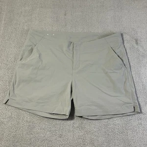 Columbia Athletic Shorts Womens Size 12 Gray Omni Shield Advanced Repellency - Picture 1 of 19