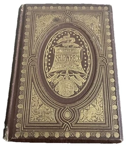 The Shipwreck A Poem by William Falconer 1858 Antique Hardback Book Gar - Picture 1 of 19