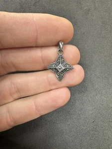 2,3 g Vintage Sterling Silber 925 Markasiten Stern Anhänger Schmuck Konvolut X - Bild 1 von 7