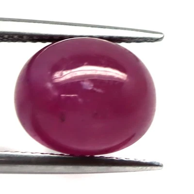 10.35 CT. Heated Red Ruby Madagascar Oval Cabochon 10 x 12 MM. - Image 1 of 4