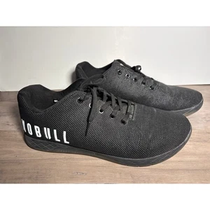Zapatos CrossFit NOBULL Super Fabric Trailer bajos negros - para hombre talla 11 - nuevos sin caja - Imagen 1 de 8