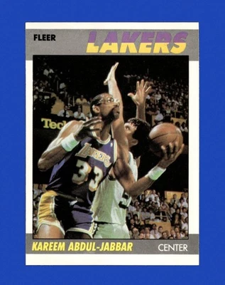 1987-88 Fleer Set-Break #  1 Kareem Abdul-Jabbar NM-MT OR BETTER *GMCARDS* - Image 1 of 2