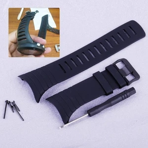 Uhrenarmband Gummi Band Uhr Ersatz für Suunto Core SS014993000 Watch Strap kr - Bild 1 von 6