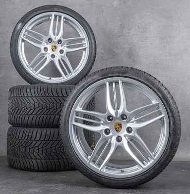 Porsche Felgen 991 I Carrera 4S C4 20 Zoll Winterräder Winterreifen - Bild 1 von 3