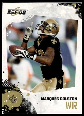 2010 Score #183 Marques Colston - Image 1 of 2