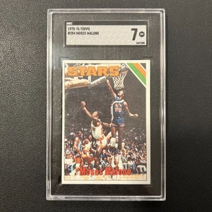 1975 Topps Basketball #254 Moses Malone SGC 7 NM - Bild 1 von 2