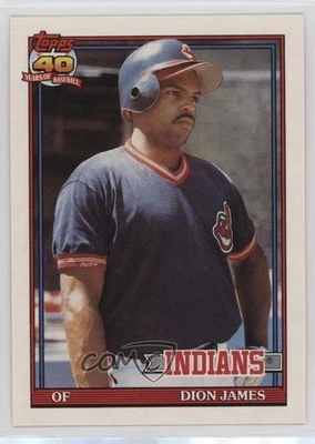 1991 O-Pee-Chee Dion James #117 - Image 1 of 2