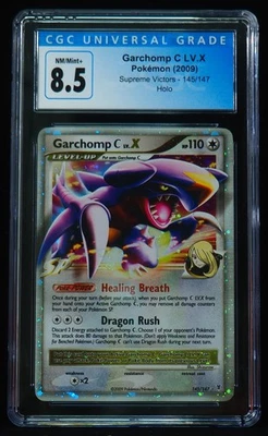 Garchomp C LV.X 145 CGC NM/M+ 8.5 Supreme Victors Pokemon Card - Image 1 of 3