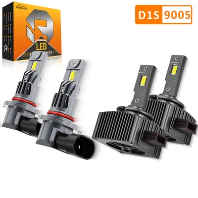 For Dodge Viper 2005 2006 2008-2010 LED Headlight Hi/Lo Beam HID Xenon Replace - Image 1 of 4