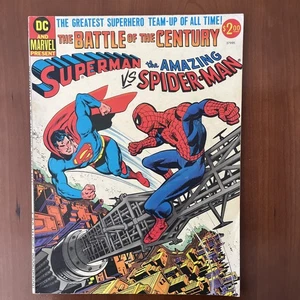 Superman vs. the Amazing Spider-Man #1 sehr guter/sehr guter Zustand 1976. Key C Pix, Notizen. Kombischiff. - Bild 1 von 24