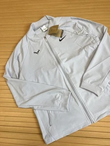 Nike Dri Fit Rafa Tennis Jacket XL Ghost Black Court Lightweight Sports RR £84 - Picture 1 of 7