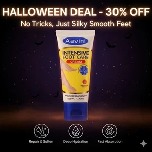 Oferta Halloween - Crema para pies Aavini | Suave, hidrata, repara | ¡30% de descuento! - Imagen 1 de 17