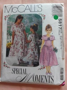 Patrón de vestidos para niños McCall's 5817 Special Moments talla 10-12-14 - Imagen 1 de 2
