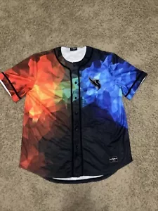 Illenium 6/6 Baseball Jersey Super Rare Limited ILLENIALS Size Large - Picture 1 of 12