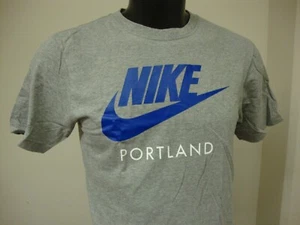 Camisa Nike Portland Oregon Ajuste Estándar Gris Azul Talla M - Imagen 1 de 4