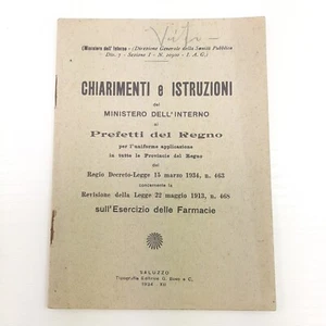 Funda Aplicación Decreto Lg. 15-3-1913 N° 468 en El Ejercicio de La Farmacia - Imagen 1 de 6