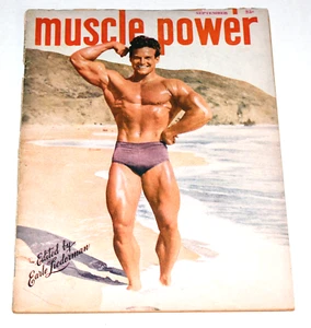Vintage Muscle Power September Steve Reeves CT3 - Picture 1 of 4