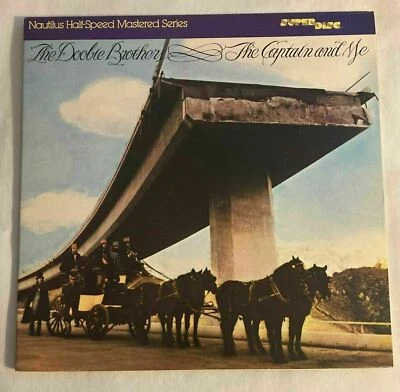 DOOBIE BROTHERS "THE CAPTAIN AND ME" LP HALF SPEED MASTER vinyl record WARNER  - Image 1 of 2