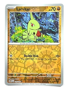 Larvitar 110/193 Reverse Holo Common Paldea Evolved Pokemon Pack Fresh Near Mint - Picture 1 of 12