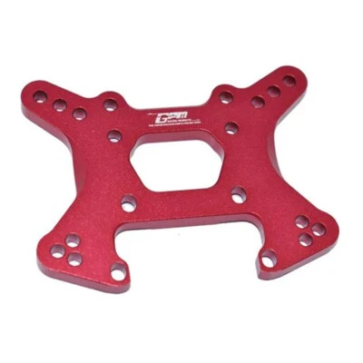Torre de amortiguador delantero de aluminio GPM Racing roja: Losi Lasernut U4 Foto 1 de 4