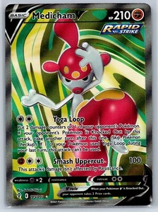 Medicham V - Full Art - Evolving Skies 185/203 Ultra Rare Pokemon Card NM - Picture 1 of 1