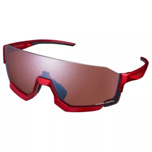 Shimano CE Aerolite 2 Metallic Red Sunglasses w/ High-Contrast Lens - Picture 1 of 1