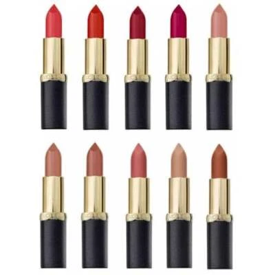 L'Oreal Color Riche Matte Lippenstifte - Wählen Sie Ihre Farbe - Bild 1 von 3