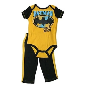 Batman Baby Boy's Pants & Romper Set Infant NWT - Picture 1 of 1