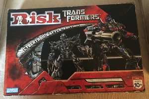 Transformers, Cybertron Battle Ed Incomplete Parker Bros Board game Risk - Picture 1 of 12