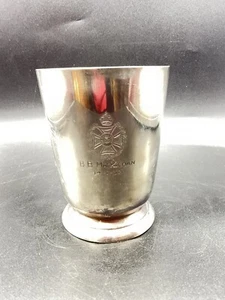 Silber Teller Militär Offiziers Becher B B MacKichan 4 1 32 graviert 1 Pint (S) - Bild 1 von 24