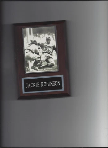 JACKIE ROBINSON PLAQUE BASEBALL BROOKLYN DODGERS MLB Cover