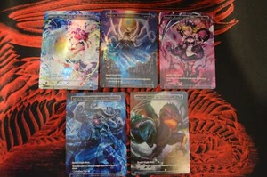 complete set European Promo dual stones magic stone of ALL 5!!! force of will - Picture 1 of 2