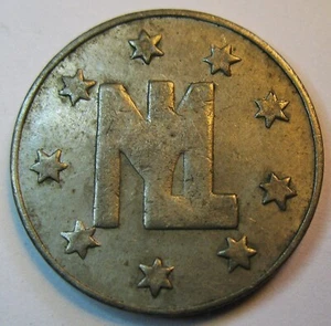 Vintage 1950s or Earlier ML Token from a Minnesota Collection - Picture 1 of 3